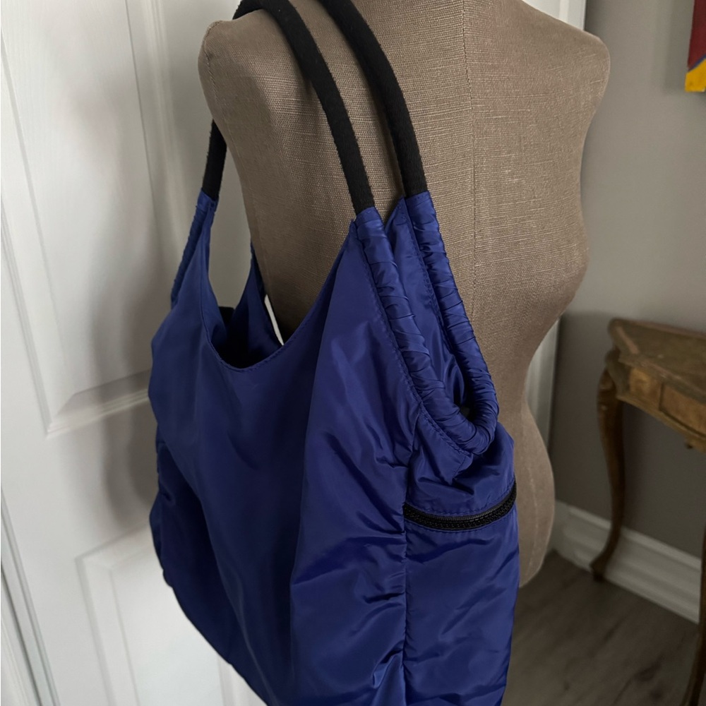 Indigo Cobalt Blue Crossbody Tote